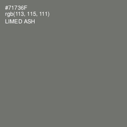 #71736F - Limed Ash Color Image